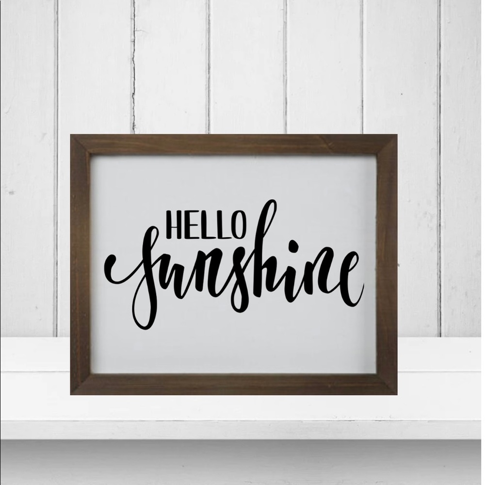 Home decor sign